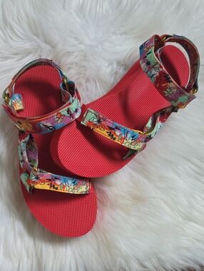 Teva X Misa Hylton- Red Sandals